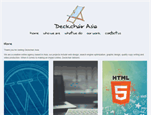 Tablet Screenshot of deckchair-asia.com
